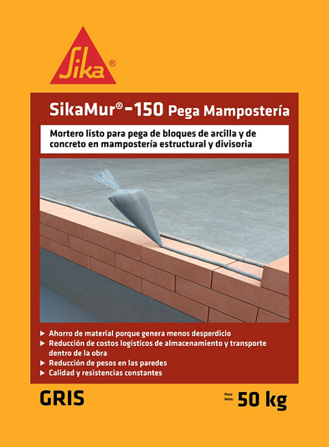 Pegar muros en mampostería? - SikaMur®-150 Pega Mamposteria - Imagen 2
