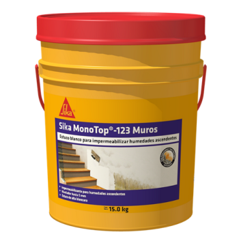 Barrera para el tratamiento de humedades ascendentes en cimientos y muros? - Sika MonoTop®-123 Muros