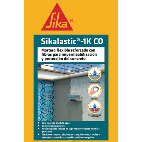 Impermeabilización flexible de tanques de agua potable y piscinas? - Sikalastic®-1 K CO - Imagen 2