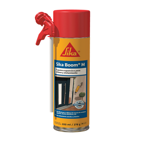 Rellenar espacios vacíos entre elementos de construcción para evitar el ingreso de polvo, viento, ruido o frío? - Sika Boom® M