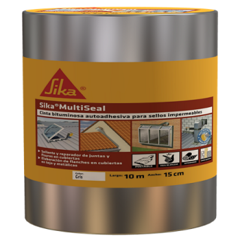Filtraciones a través de flanches, canaletas o tuberías en cubiertas o terrazas? - Sika® MultiSeal