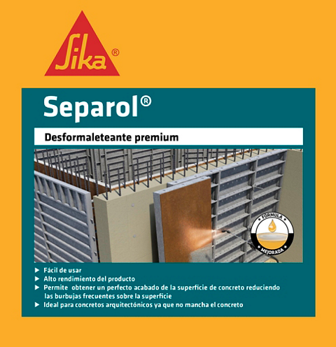 Evitar la adherencia de concretos y morteros a la formaleta y obtener un buen acabado estético? - Sika® Separol® - Imagen 3