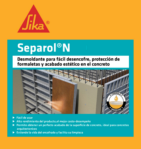 Evitar que se le peguen las formaletas y se manche el concreto? - Sika® Separol® N - Imagen 3