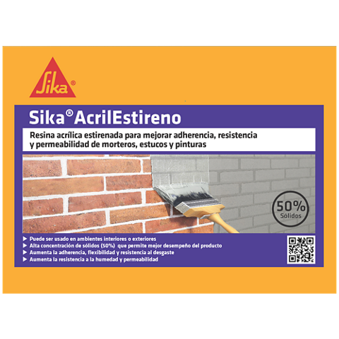 Sellador de muros para mejorar la adherencia y consumo de estucos y pinturas? - Sika® AcrilEstireno - Imagen 3