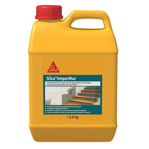 Muros con humedades ascendentes? - Sika® Imper Mur