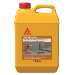 Un aditivo que adhiera, impermeabilice, plastifique y mejore resistencias de morteros y concretos? – Sika ViscoBond®