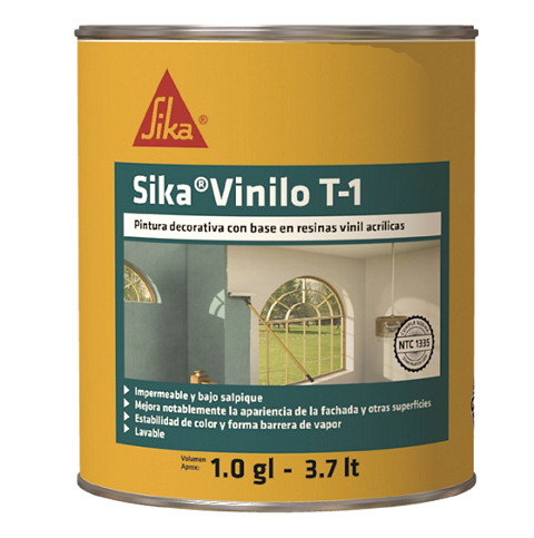 Una pintura decorativa de excelente calidad? - Sika® Vinilo T-1