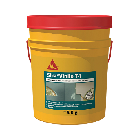 Una pintura decorativa de excelente calidad? - Sika® Vinilo T-1 - Imagen 2