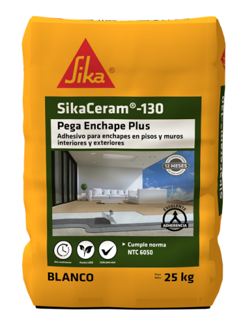 Adhesivo para cerámica interior tipo económico? - SikaCeram®-130 Pega Enchape Plus