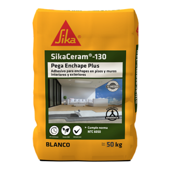 Adhesivo para cerámica interior tipo económico? - SikaCeram®-130 Pega Enchape Plus - Imagen 2