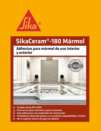 Necesita un adhesivo especial para mármol? - SikaCeram®-180 Marmol - Imagen 3