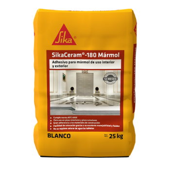 Necesita un adhesivo especial para mármol? - SikaCeram®-180 Marmol