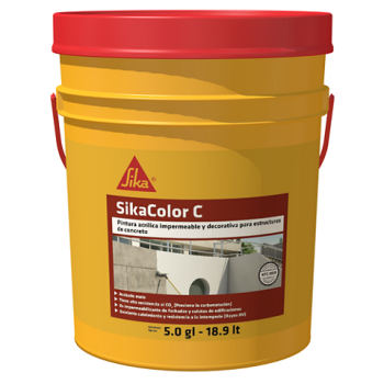 Proteger las fachadas o estructuras de concreto del ataque de la contaminación ambiental? - SikaColor® C