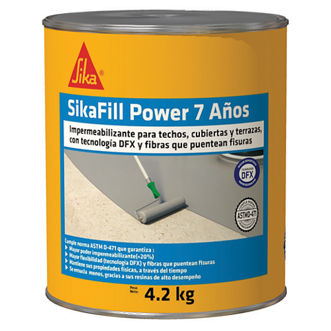 Un sistema de impermeabilización que se ensucie menos? - SikaFill®-7 Power CO