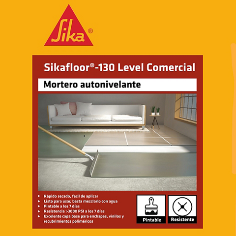 Necesita nivelar la superficie para un acabado perfecto? - Sikafloor® 130 Level Comercial - Imagen 2