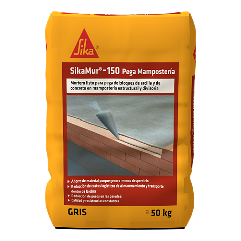 Pegar muros en mampostería? - SikaMur®-150 Pega Mamposteria