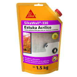 Un estuco blanco y resistente que selle fisuras del pañete en interior y exterior? – SikaWall®-330 Estuka Acrilico CO